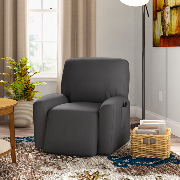 Red Barrel Studio® Levine Box Cushion Recliner Slipcover & Reviews